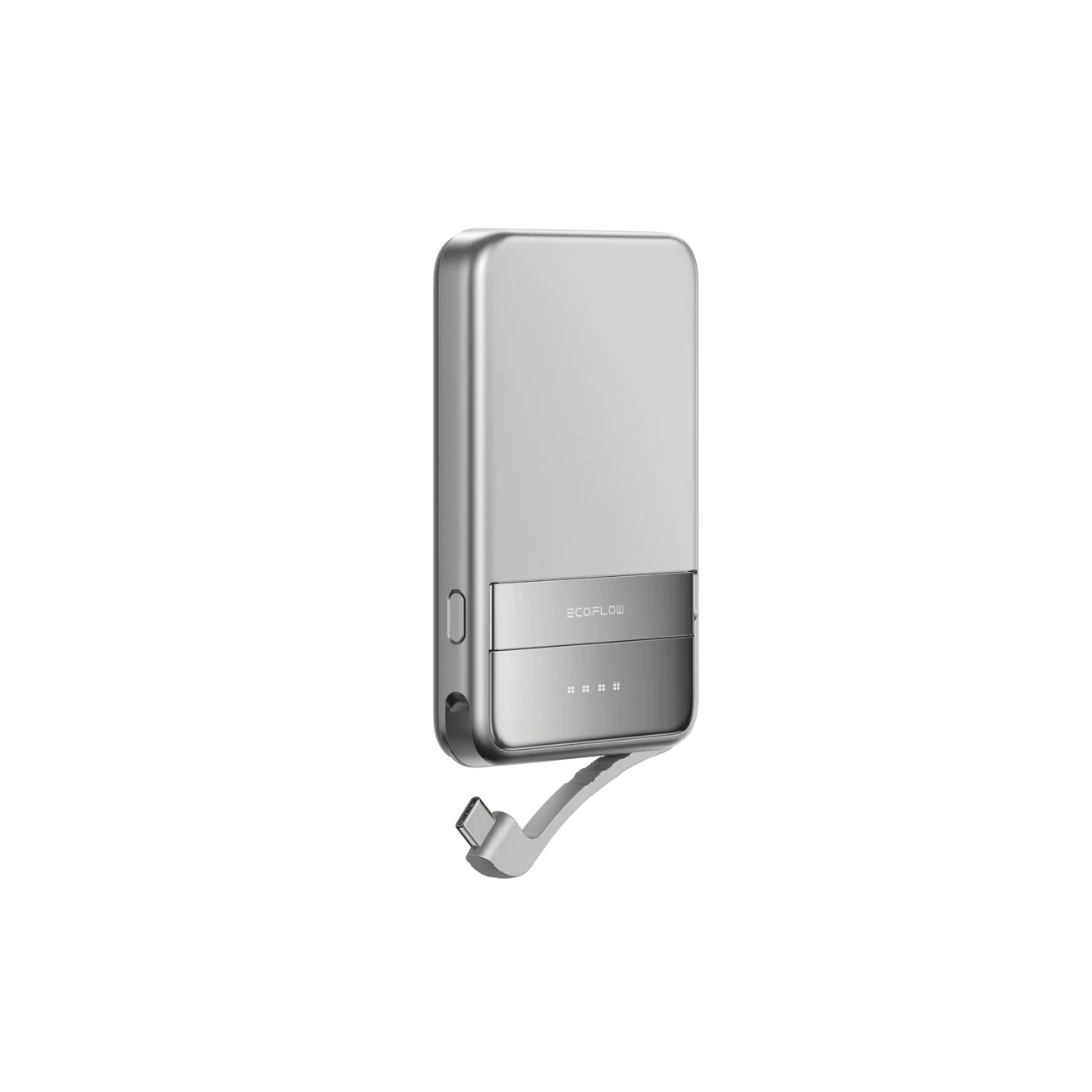 EcoFlow RAPID Magnetic Power Bank 5000mAh -Silver