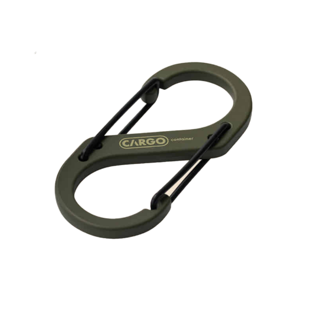Cargo Container Hard Karabiner L - Khaki