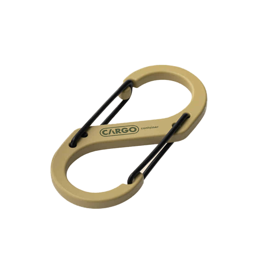 Cargo Container Hard Karabiner M - Beige