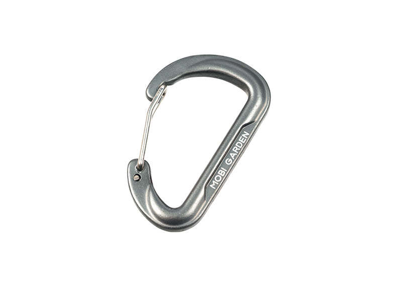 Mobi Garden multi-function carabiner - Grey