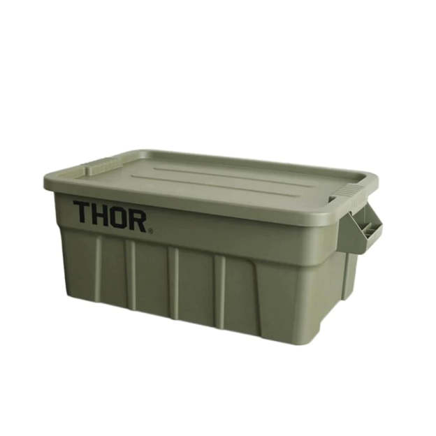 Thor Tote Box With Lid 53L - Olive Drab-Goritta Works Sdn. Bhd. 202501017603 (1619017-X)