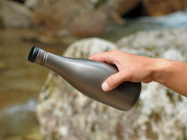 Snow Peak Titanium Sake Bottle