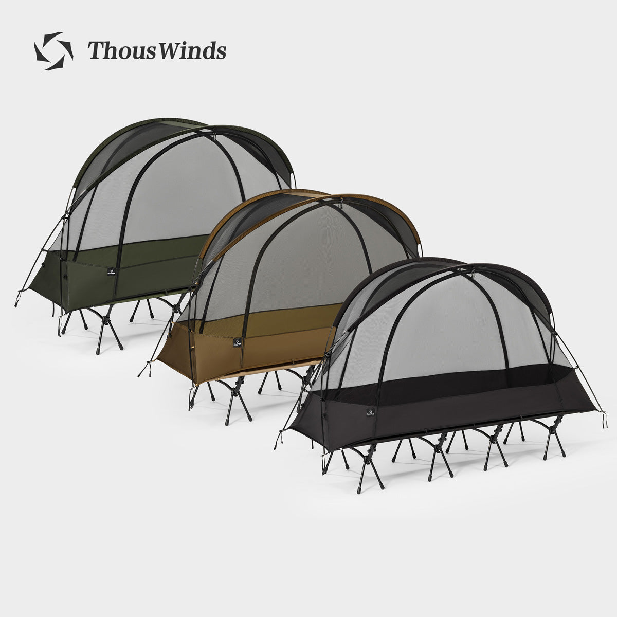 Thous Winds Scorpio 1 person Mesh Tent - Black-Goritta Works Sdn. Bhd. 202501017603 (1619017-X)