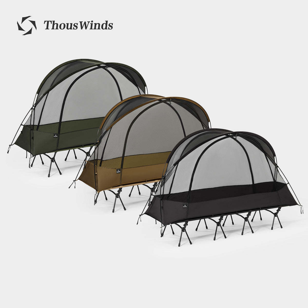 Thous Winds Scorpio 1 person Mesh Tent - Black-Goritta Works Sdn. Bhd. 202501017603 (1619017-X)