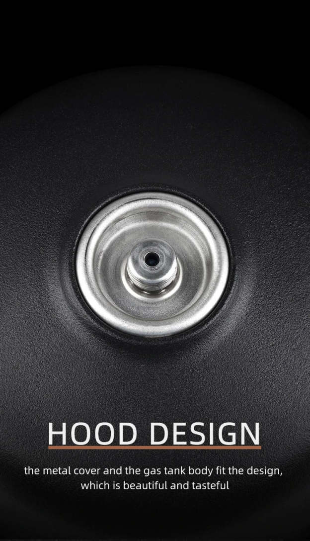 Thous Winds 450g OD Gas Canister Metal Cover - Black-Goritta Works Sdn. Bhd. 202501017603 (1619017-X)