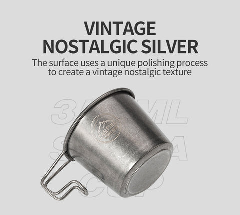 Thous Winds 350ml Sierra Cup - Vintage Silver-Goritta Works Sdn. Bhd. 202501017603 (1619017-X)