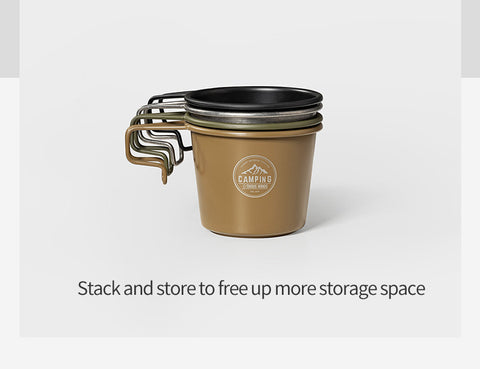 Thous Winds 350ml Sierra Cup - Black-Goritta Works Sdn. Bhd. 202501017603 (1619017-X)