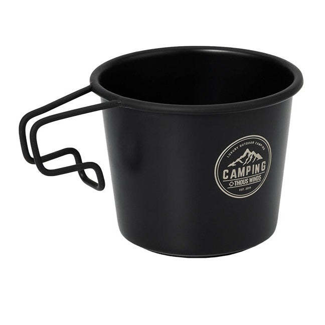 Thous Winds 350ml Sierra Cup - Black-Goritta Works Sdn. Bhd. 202501017603 (1619017-X)