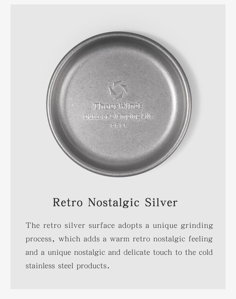 Thous Winds Small Vintage Dinner Plate - Vintage Silver-Goritta Works Sdn. Bhd. 202501017603 (1619017-X)