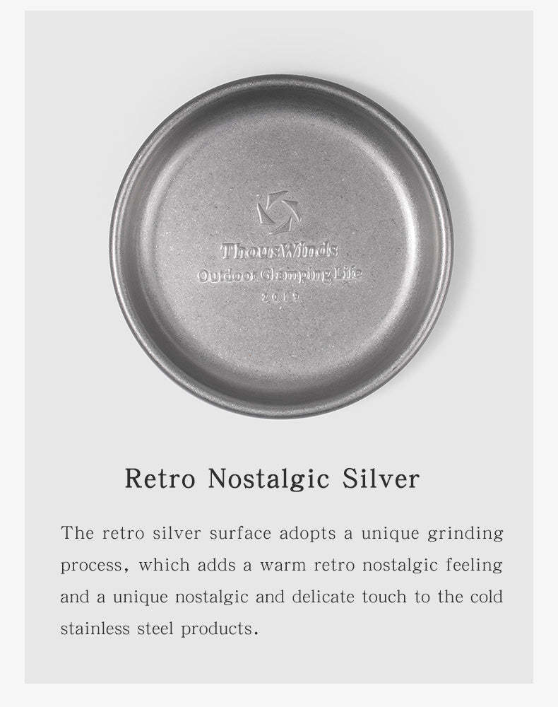 Thous Winds Small Vintage Dinner Plate - Vintage Silver-Goritta Works Sdn. Bhd. 202501017603 (1619017-X)