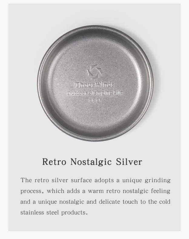 Thous Winds Small Vintage Dinner Plate - Vintage Silver-Goritta Works Sdn. Bhd. 202501017603 (1619017-X)