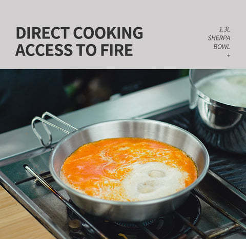 Thous Winds 1.3L Stainless Steel Sierra Bowl - Vintage Silver-Goritta Works Sdn. Bhd. 202501017603 (1619017-X)