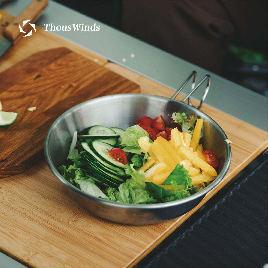 Thous Winds 1.3L Stainless Steel Sierra Bowl - Vintage Silver-Goritta Works Sdn. Bhd. 202501017603 (1619017-X)