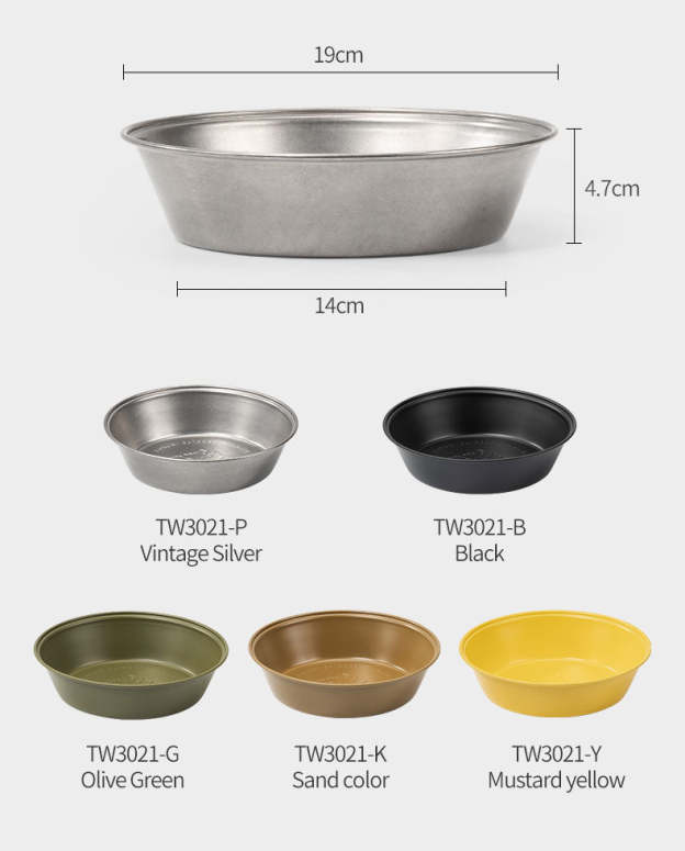 Thous Winds Vintage Deep Plate - Black-Goritta Works Sdn. Bhd. 202501017603 (1619017-X)