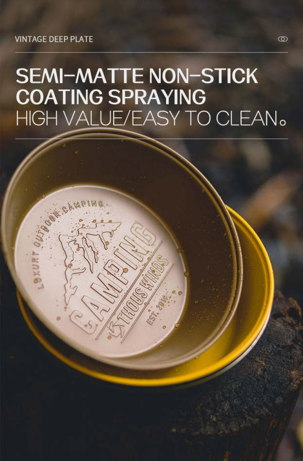 Thous Winds Vintage Deep Plate - Black-Goritta Works Sdn. Bhd. 202501017603 (1619017-X)