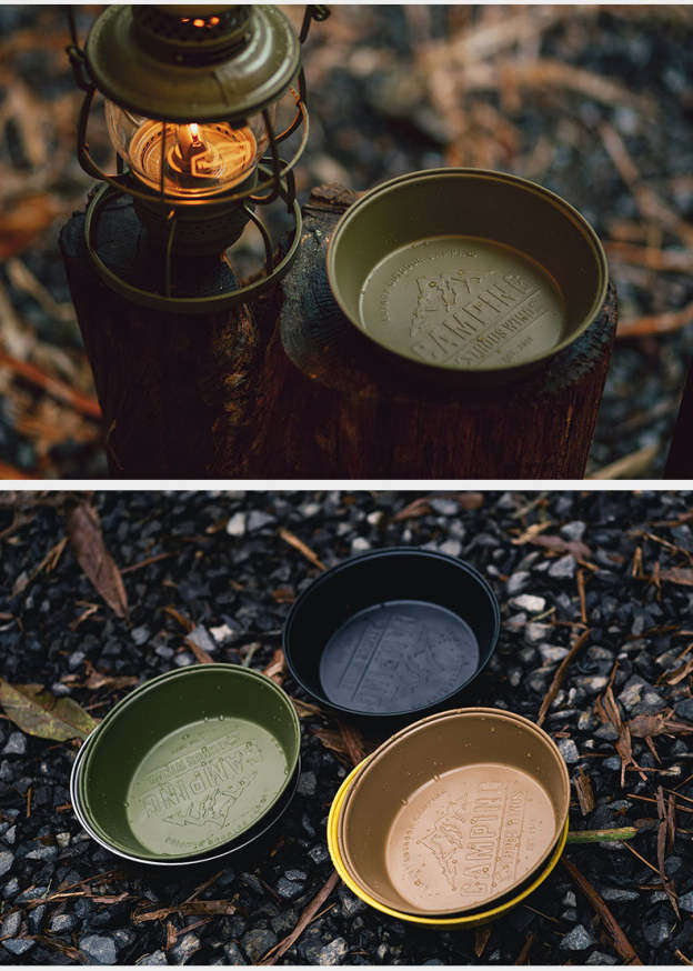 Thous Winds Vintage Deep Plate - Black-Goritta Works Sdn. Bhd. 202501017603 (1619017-X)