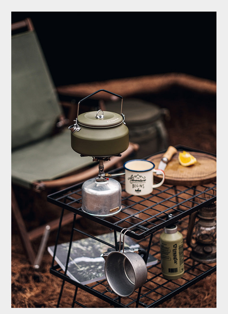 Thous Winds 1L Stainless Steel Kettle - Olive Green-Goritta Works Sdn. Bhd. 202501017603 (1619017-X)