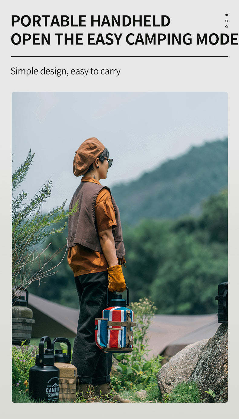 Thous Winds 3.8L Tactical Pot Cover - Khaki