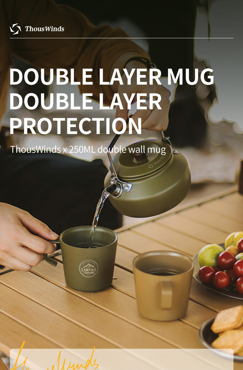 ThousWinds 250ml Double Wall Mug - Olive Green-Goritta Works Sdn. Bhd. 202501017603 (1619017-X)