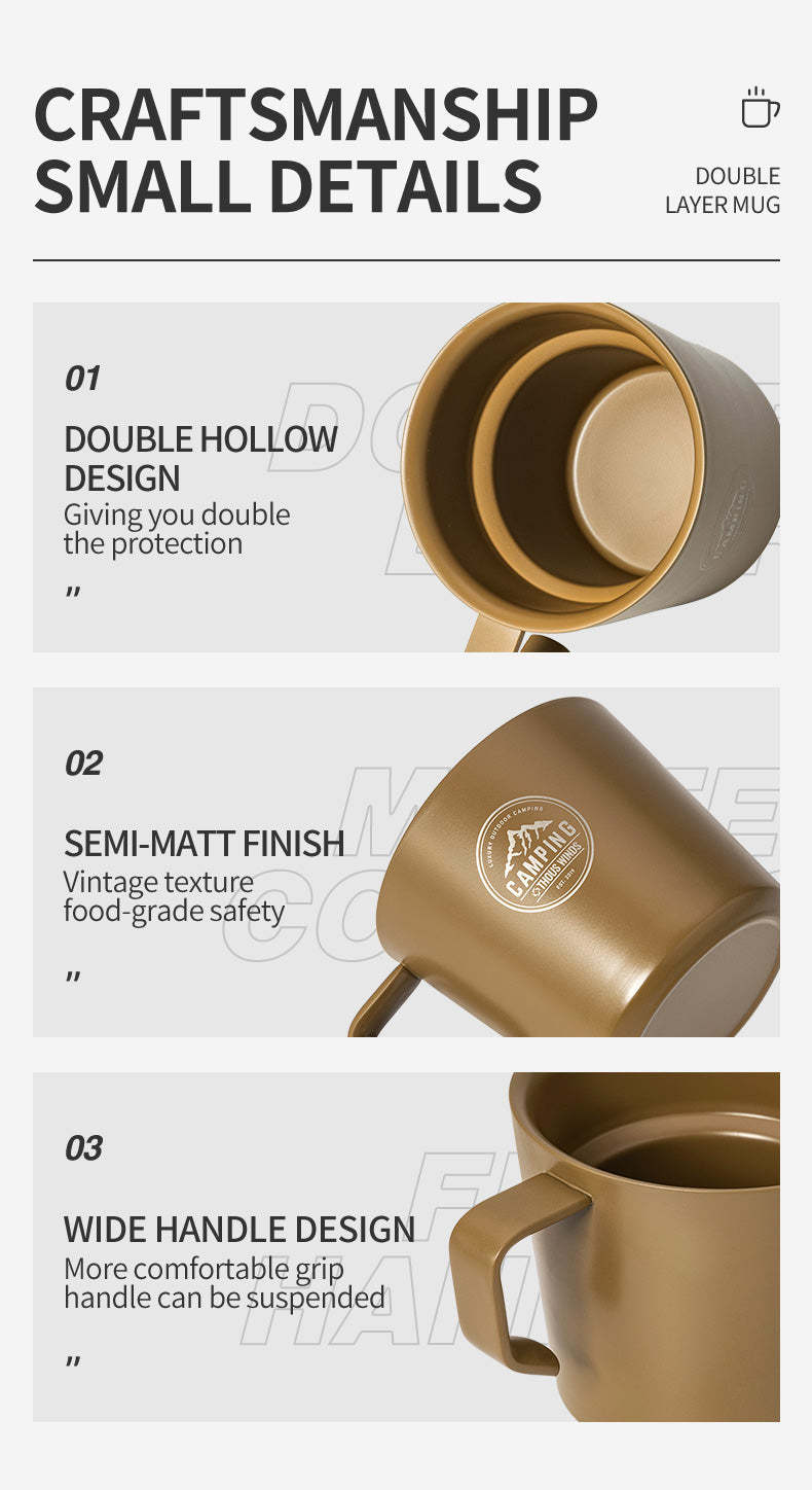 ThousWinds 250ml Double Wall Mug - Olive Green-Goritta Works Sdn. Bhd. 202501017603 (1619017-X)