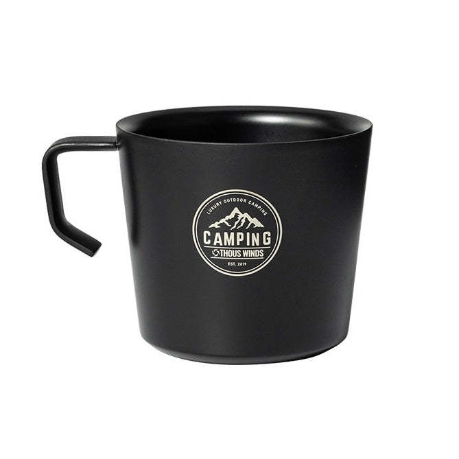 ThousWinds 250ml Double Wall Mug - Black-Goritta Works Sdn. Bhd. 202501017603 (1619017-X)