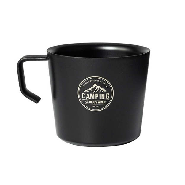 ThousWinds 250ml Double Wall Mug - Black-Goritta Works Sdn. Bhd. 202501017603 (1619017-X)