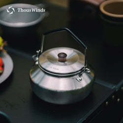 Thous Winds 0.6L Mini Stainless Steel Kettle - Sand