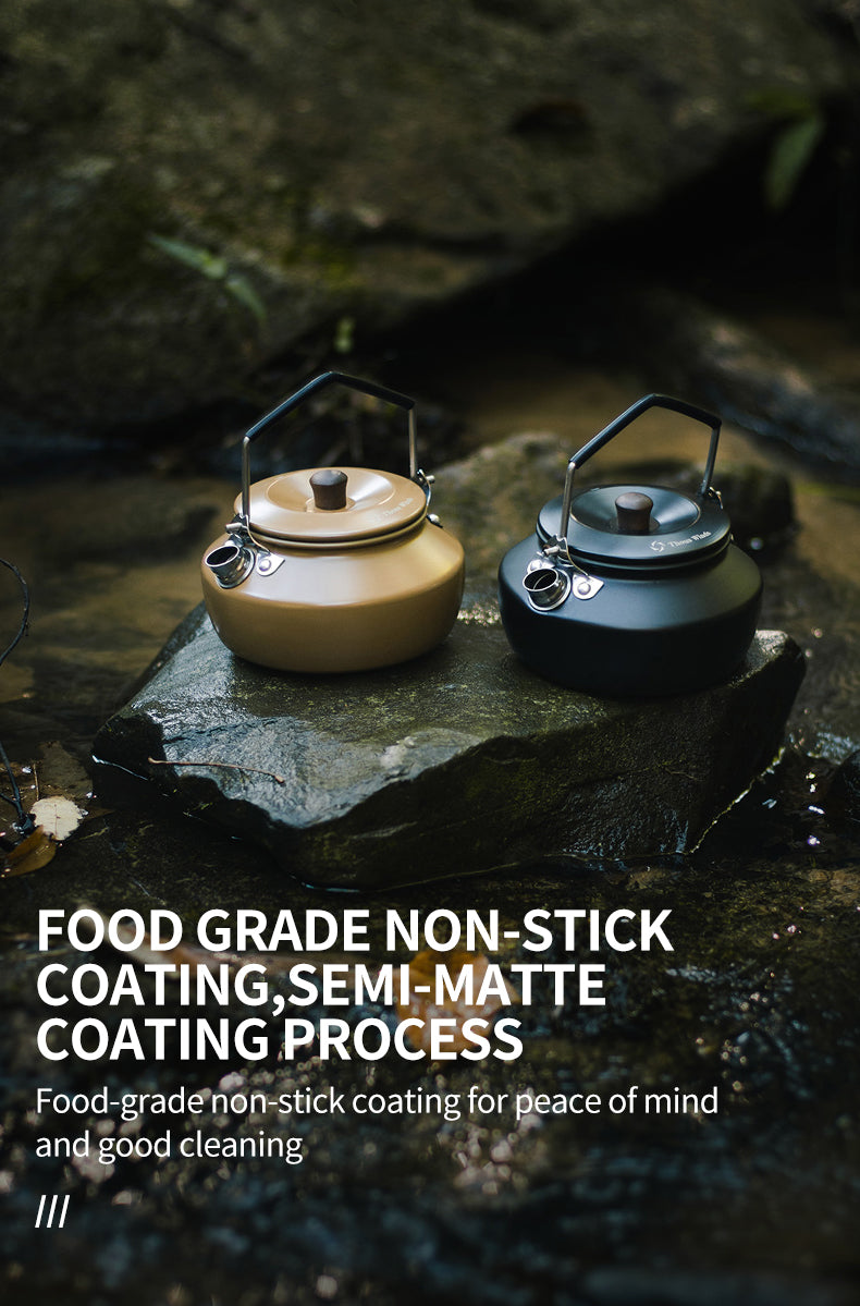 Thous Winds 0.6L Mini Stainless Steel Kettle - Sand