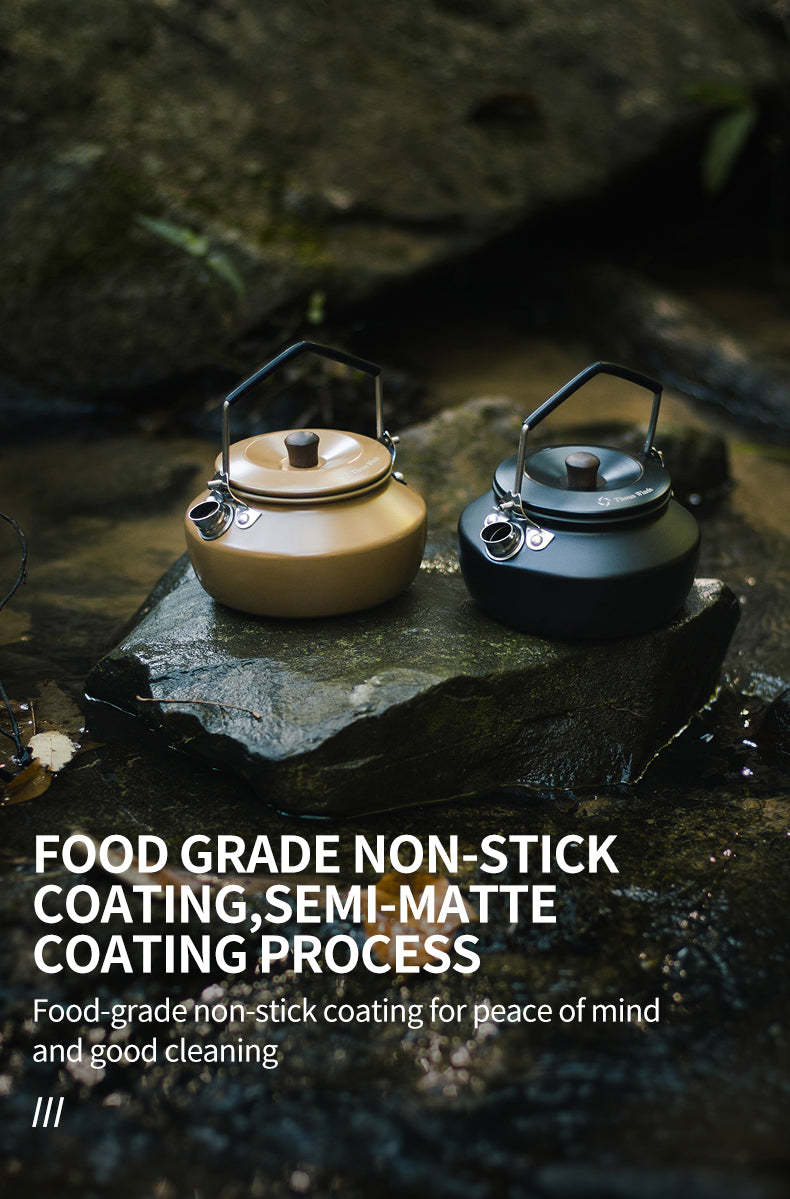 Thous Winds 0.6L Mini Stainless Steel Kettle - Sand