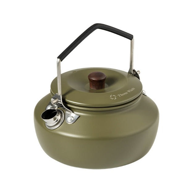 Thous Winds 0.6L Mini Stainless Steel Kettle - Olive Green