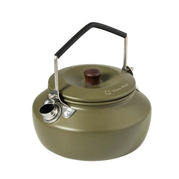 Thous Winds 0.6L Mini Stainless Steel Kettle - Olive Green