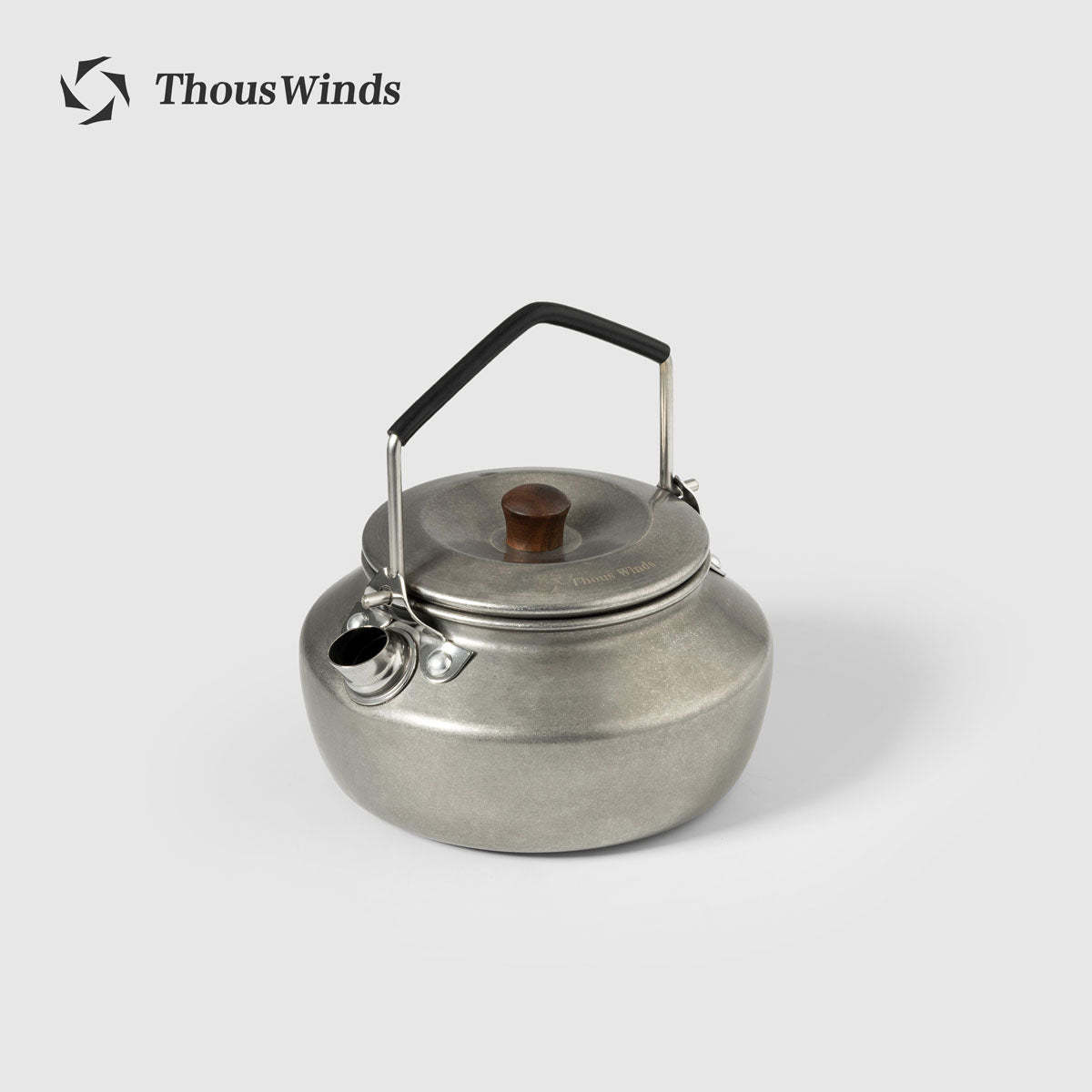 Thous Winds 0.6 Mini Stainless Steel Kettle - Vintage Silver