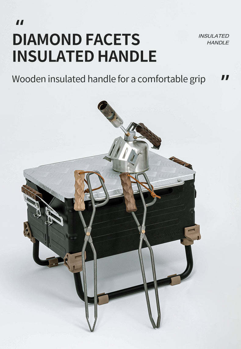 Thous Winds Titanium Fire Poker - Black Walnut-Goritta Works Sdn. Bhd. 202501017603 (1619017-X)