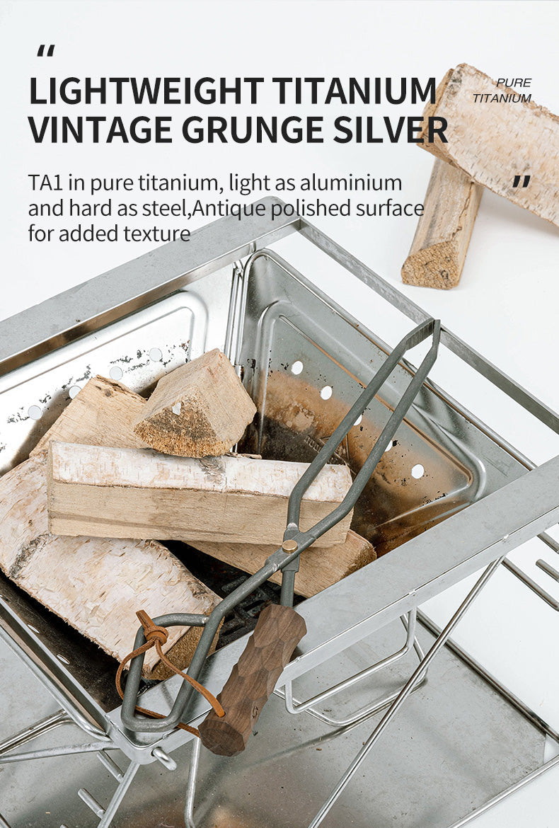 Thous Winds Titanium Fire Poker - Black Walnut-Goritta Works Sdn. Bhd. 202501017603 (1619017-X)