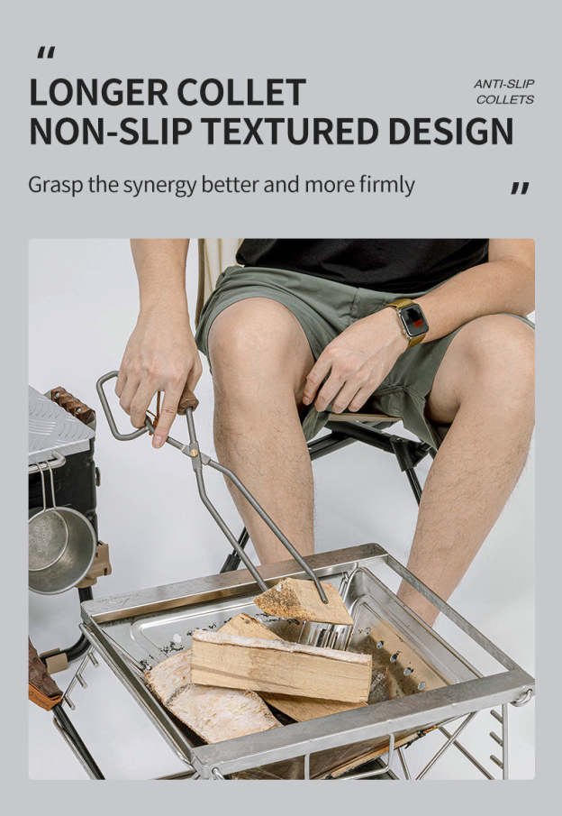 Thous Winds Titanium Fire Poker - Black Walnut-Goritta Works Sdn. Bhd. 202501017603 (1619017-X)