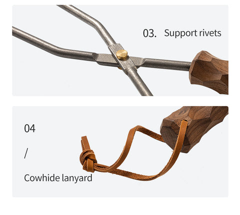 Thous Winds Titanium Fire Poker - Black Walnut-Goritta Works Sdn. Bhd. 202501017603 (1619017-X)