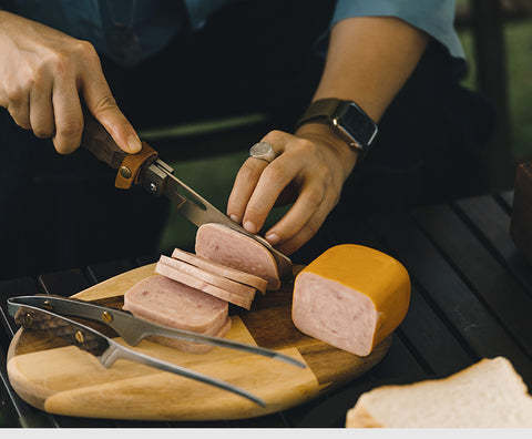 Thous Winds Woodcraft Kitchen Knife - Black Walnut-Goritta Works Sdn. Bhd. 202501017603 (1619017-X)