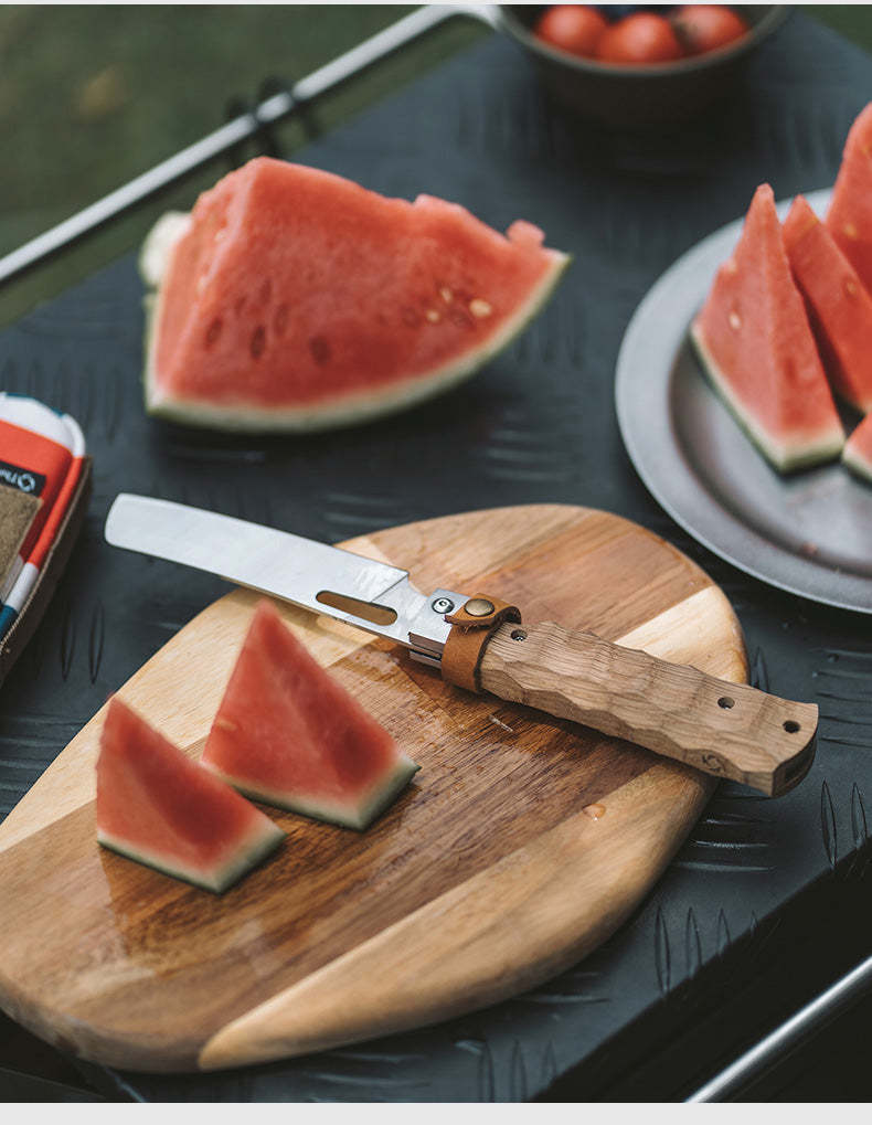 Thous Winds Woodcraft Kitchen Knife - Black Walnut-Goritta Works Sdn. Bhd. 202501017603 (1619017-X)