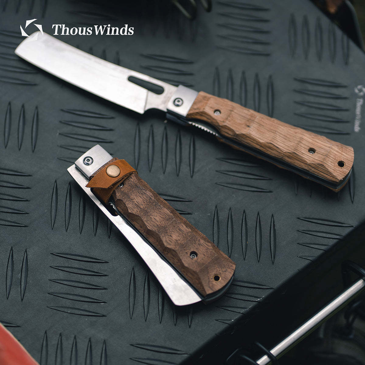 Thous Winds Woodcraft Kitchen Knife - Black Walnut-Goritta Works Sdn. Bhd. 202501017603 (1619017-X)