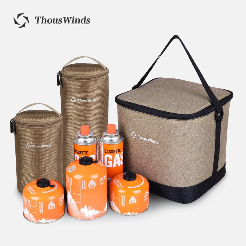 Thous Winds Gas Tank Anti-Collision Storage Bag - Red, White & Blue