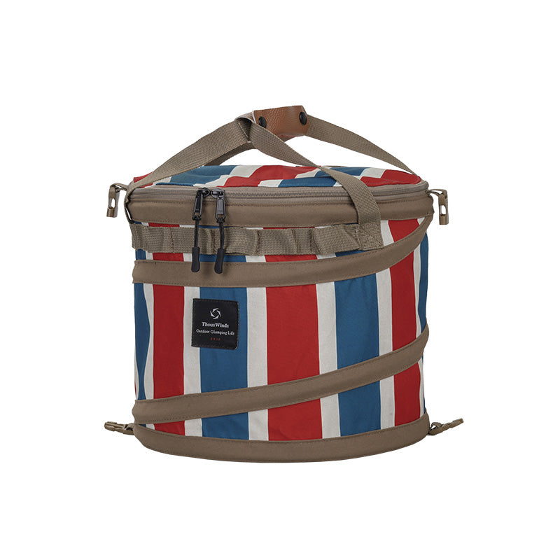 Thous Winds Multifunction Spring Bucket Bag - Red, White & Blue-Goritta Works Sdn. Bhd. 202501017603 (1619017-X)