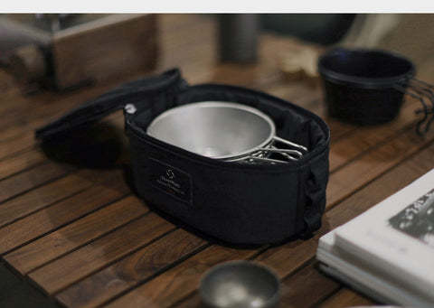 Thous Winds Sierra Bowl Storage Bag - Olive Green