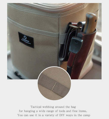 Thous Winds Tactical Organiser Horizontal - Khaki-Goritta Works Sdn. Bhd. 202501017603 (1619017-X)