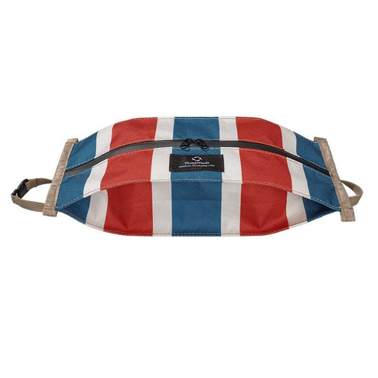 Thous Winds Tissue Storage Bag - Red, White & Blue