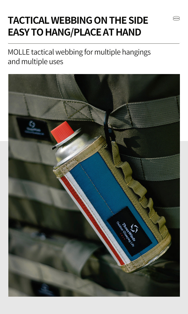 Thous Winds Tactical Gas Tank Cover for Long Gas Tank - Olive Green-Goritta Works Sdn. Bhd. 202501017603 (1619017-X)