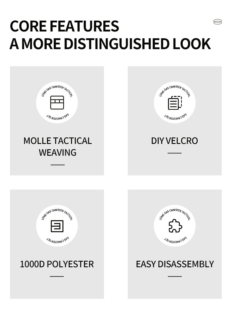 Thous Winds Tactical Gas Tank Cover for Long Gas Tank - Olive Green-Goritta Works Sdn. Bhd. 202501017603 (1619017-X)