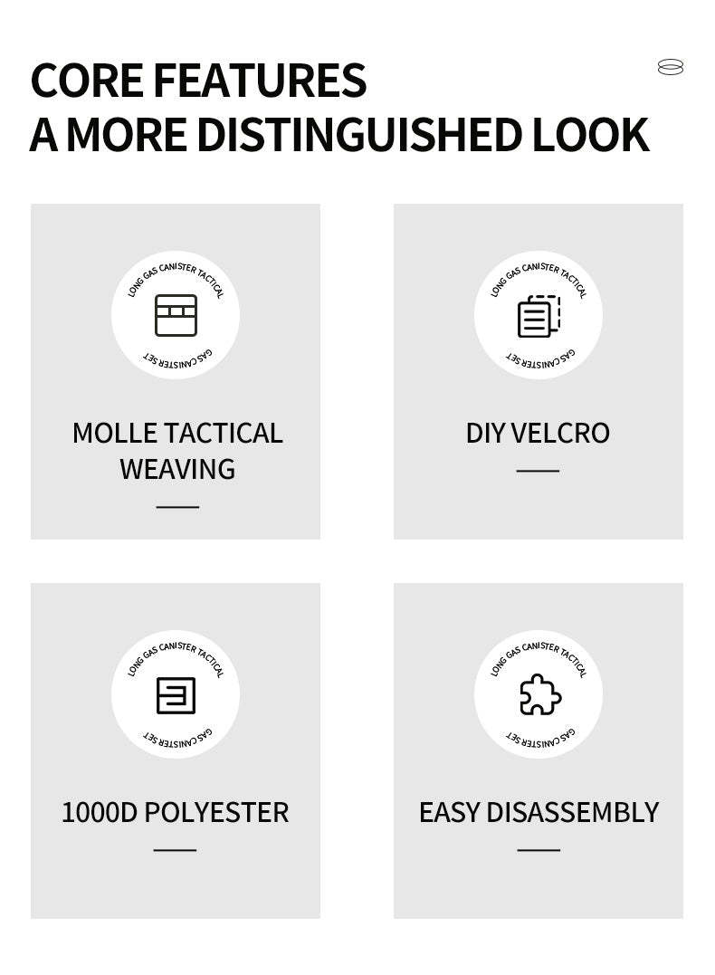 Thous Winds Tactical Gas Tank Cover for Long Gas Tank - Olive Green-Goritta Works Sdn. Bhd. 202501017603 (1619017-X)