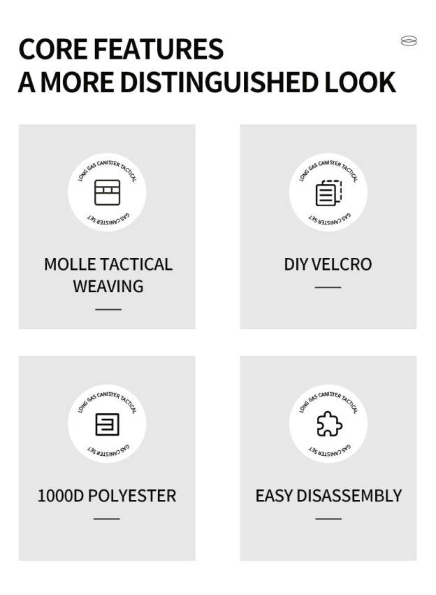 Thous Winds Tactical Gas Tank Cover for Long Gas Tank - Olive Green-Goritta Works Sdn. Bhd. 202501017603 (1619017-X)