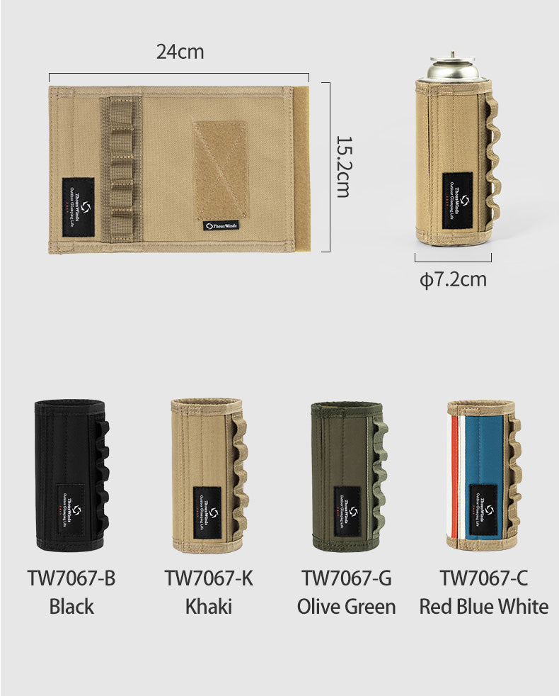 Thous Winds Tactical Gas Tank Cover for Long Gas Tank - Olive Green-Goritta Works Sdn. Bhd. 202501017603 (1619017-X)