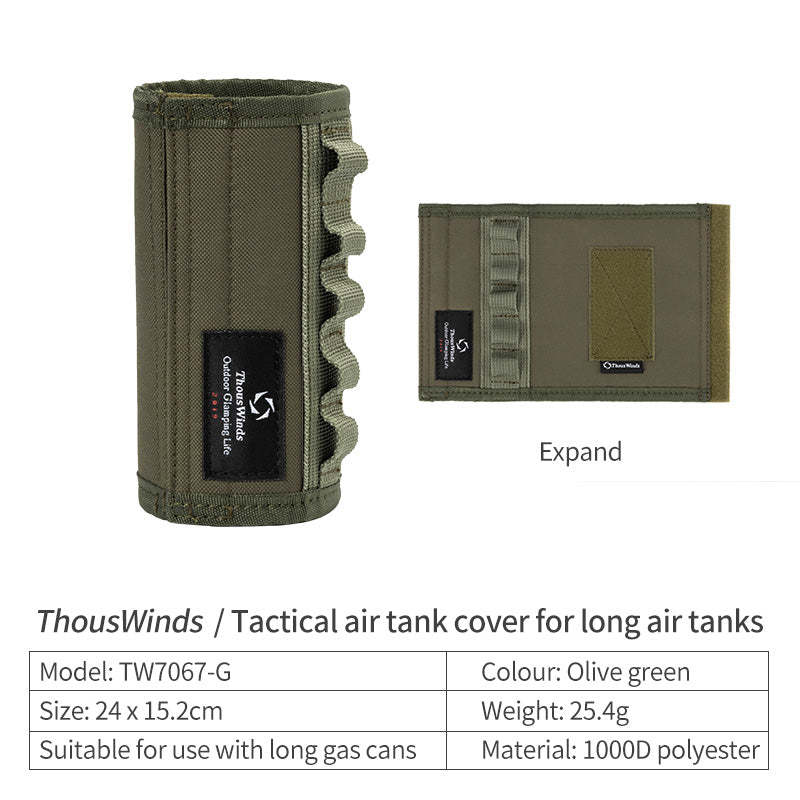 Thous Winds Tactical Gas Tank Cover for Long Gas Tank - Olive Green-Goritta Works Sdn. Bhd. 202501017603 (1619017-X)